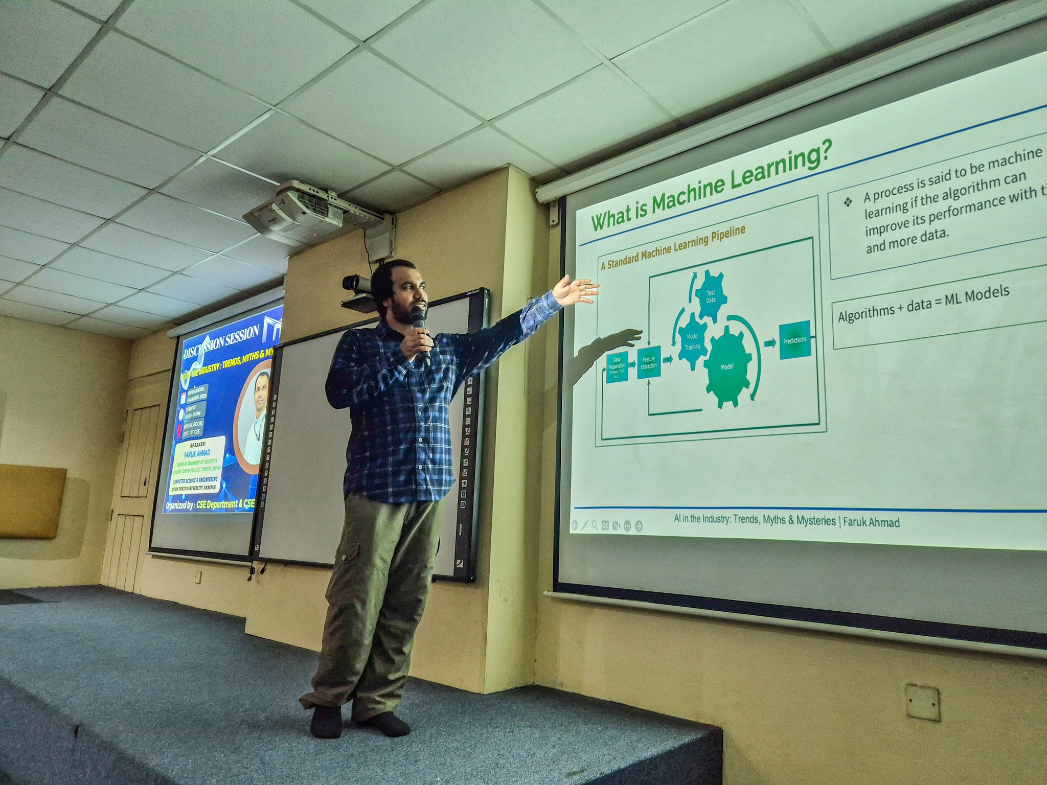 my talk in a seminar on AI Trends, Myths & Mysteries in 2024